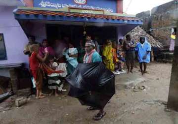 relief for andhra as cyclone weakens