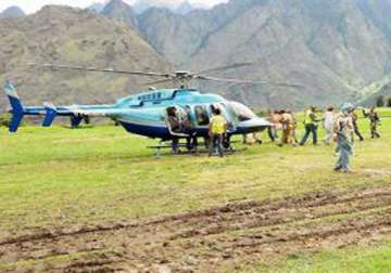 ap govt hires chopper to airlift pilgrims from uttarakhand