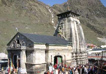 asi suggests change in river course to protect kedarnath