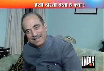 a tiny squirrel is ghulam nabi azad s close friend