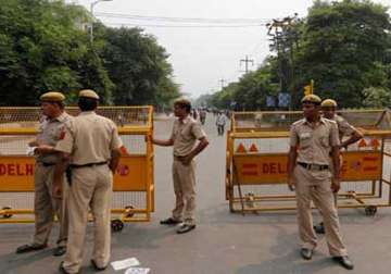 action against four delhi police officials for crime links