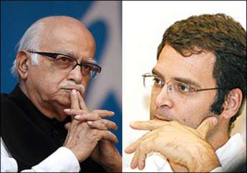 advani backs rahul for taking up farmers cause