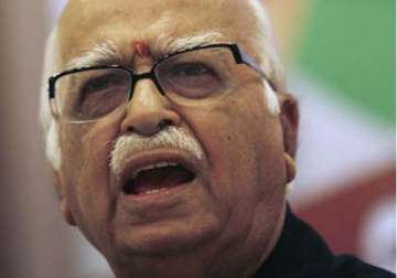 advani lauds ec for scrapping jharkhand rs poll