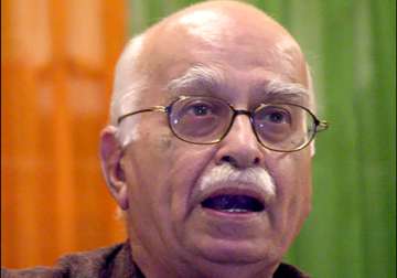advani says defeat on constitutional amendment bill shameful