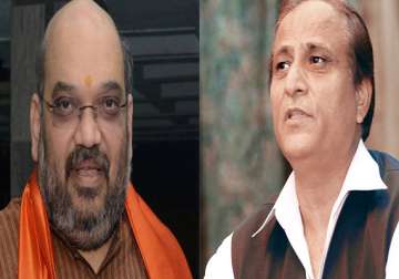after ban on campaign ec censures amit shah azam khan for remarks
