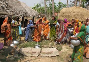 agitation for drinking water in berhampur town