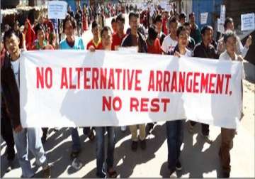 agitation to press for implementation of ilp in manipur