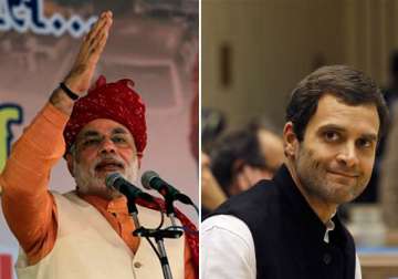 ahead of modi s visit to amethi rahul holds roadshow