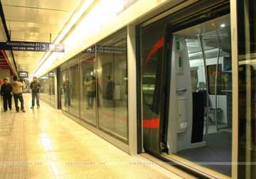 airport metro express likely to run again by early next year