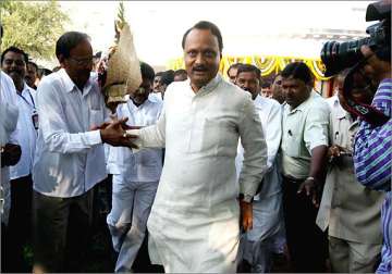 ajit pawar embarasses cm chavan adarsh report will be placed in next session