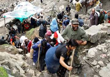 amarnath yatra 209 pilgrims leave from jammu