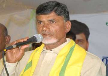 andhra pradesh aims to be drought proof in five years says naidu
