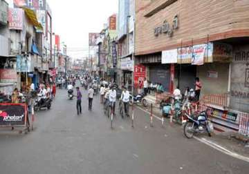 andhra bifurcation mixed response for seemandhra bandh