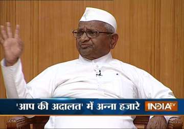 anna hazare i told kejriwal to first make delhi a model state he is now dreaming of pm house