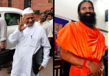 anna hazare puts conditions for ramdev joining his agitation
