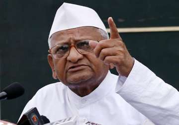 anna hazare trashes charge of his movement being foreign funded
