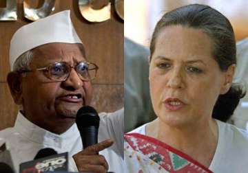 sonia told hazare will convey your views to govt