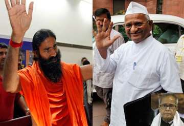 anna ramdev are self appointed messiahs says pranab mukherjee