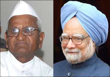 why an honest pm is scared of lokpal asks team hazare