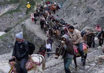 another batch of devotees leaves for amarnath