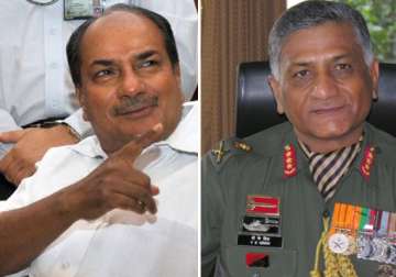 antony says army chief named tejinder singh but he didn t pursue the matter nor gave it in writing
