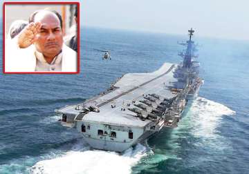 antony to spend night on ins viraat during wargames