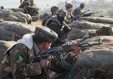 army jco killed in heavy pak firing in poonch sector