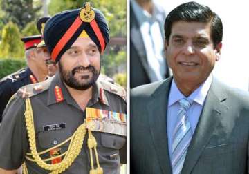army chief gen bikram singh refuses to comment on pak pm s visit