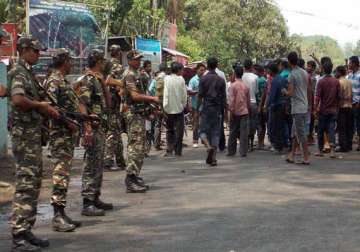 army on stand by curfew on in baksa three arrested