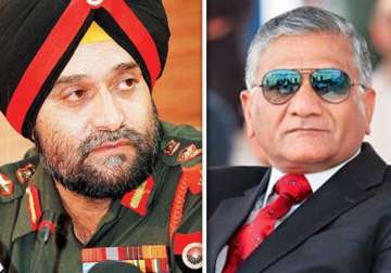 army chief bikram singh overturns gen v k singh s decision