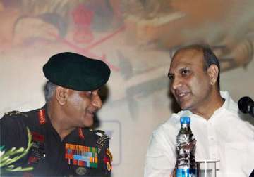 army chief meets mos defence pm silent on age row