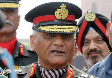 army chief rules out resignation