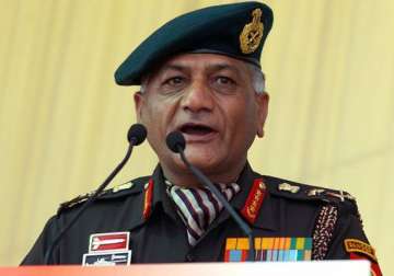 army chief says no clue to early resolution of age issue