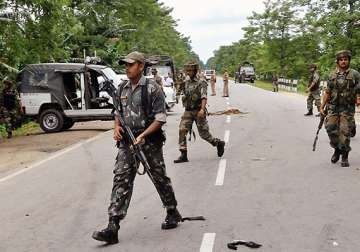 army deployed in two assam towns