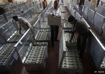 at least 38 evms replaced in three lok sabha seats in assam
