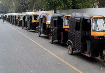 autorickshaws remain off hyderabad roads