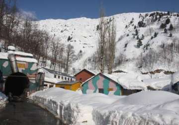 avalanche warning issued for snow bound areas of kashmir