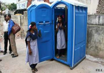 bjp mlas councillors will ensure toilet drinking water in schools