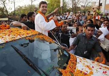bjp attacks election commission on rahul s roadshow