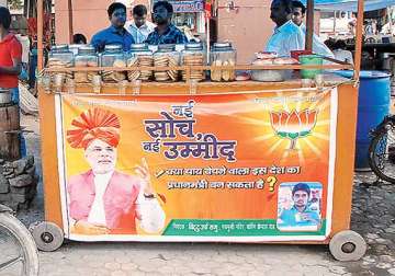 bjp opens tea stalls ahead of narendra modi s odisha rally