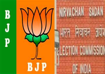 bjp requests ec to remove officials favouring bihar government