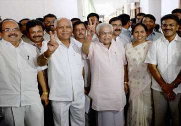 bjp seeks main opposition party status in karnataka