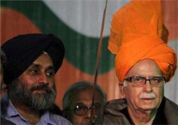 bjp has put upa govt in the dock claims advani