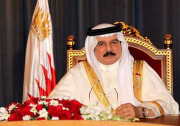 bahrain king arrives on first india visit