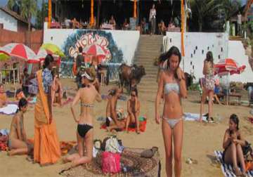 ban bikinis in public places insists goa pwd minister