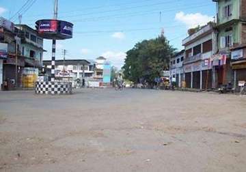 bandh affects normal life in central assam