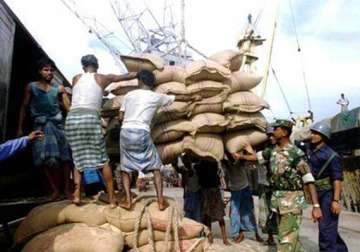 bangladesh allows transit of foodgrain to northeast india