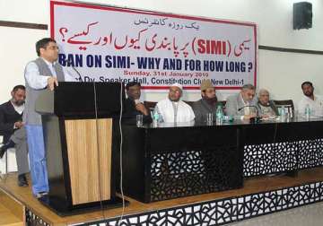 banned simi may be regrouping to gather funds for terror acts says police