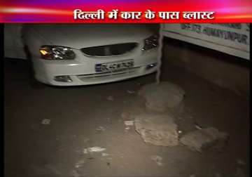 battery blast creates scare in posh locality of south delhi