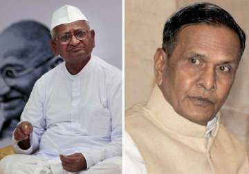 beni prasad verma challenges anna hazare to visit up